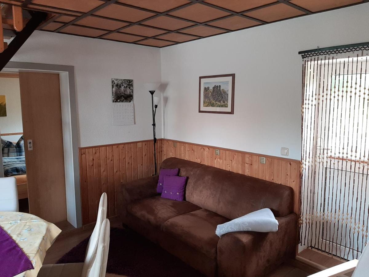 Ferienhaus Schoene Hohnstein Exteriér fotografie